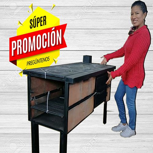 COCINA FERRASO COCINA DE 3 HORNILLAS  CON HORNO